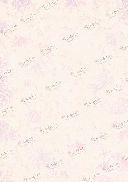 A4 Single Sheet - Blooming Grace - Gentle Blossom