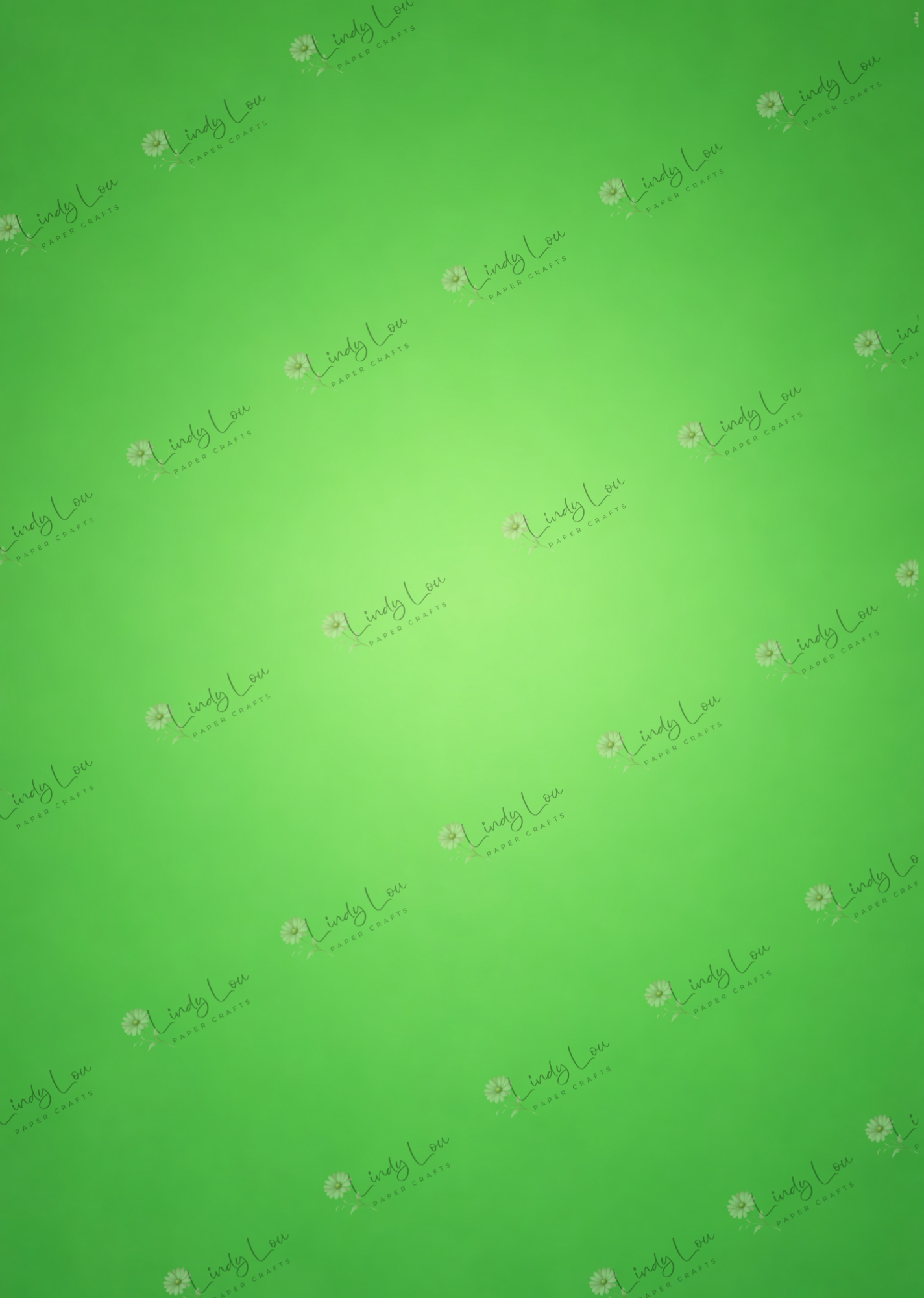 A4 Single Sheet - Birthday Giggles - Lime Light