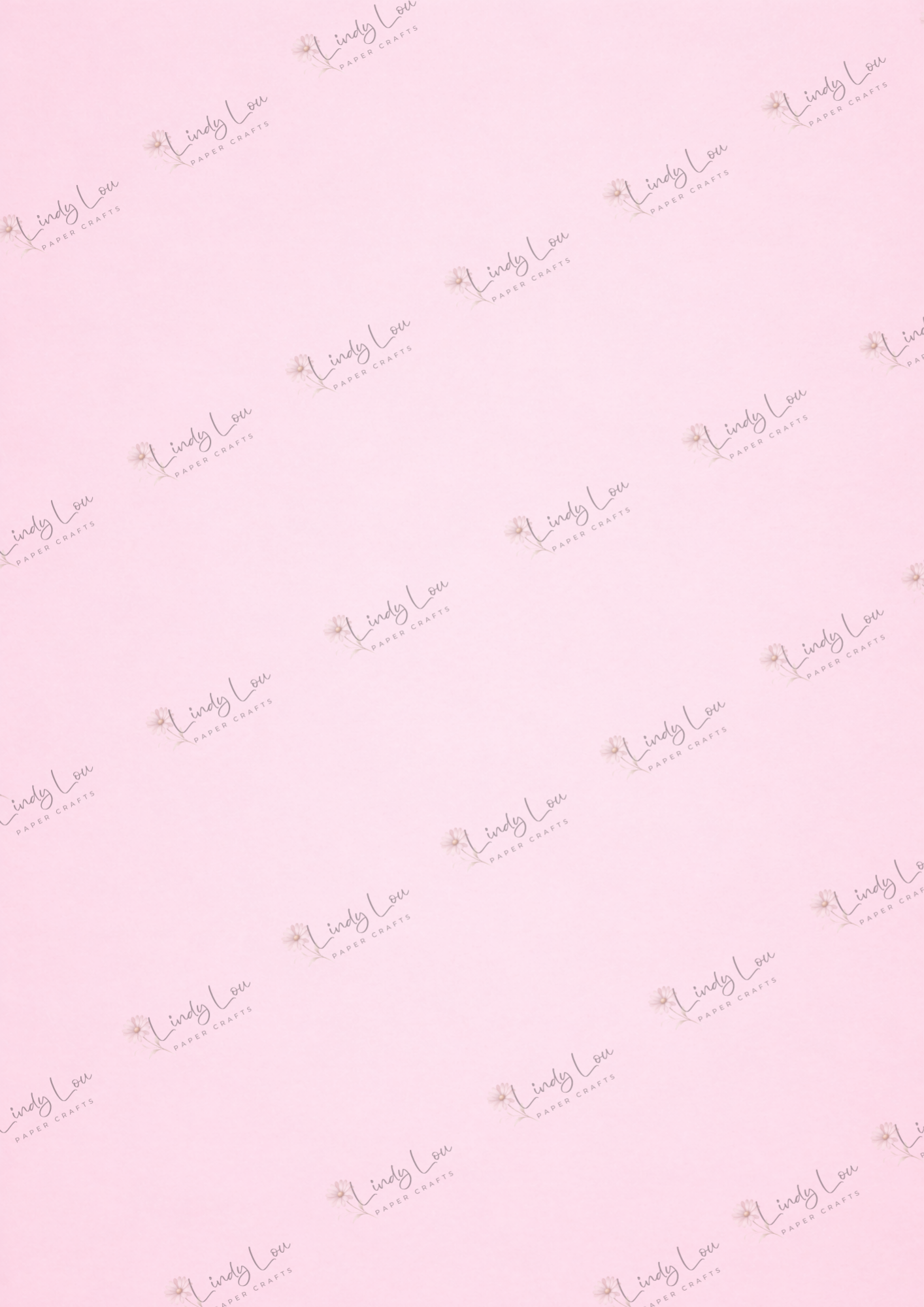 A4 Single Sheet - Little Goose Adventures - Pink Cloud