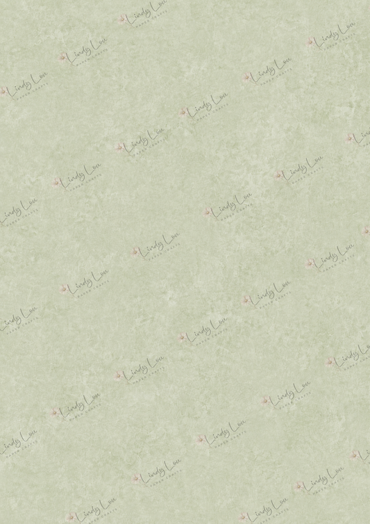 A4 Single Sheet - Lily's Cottage - Sage Mist