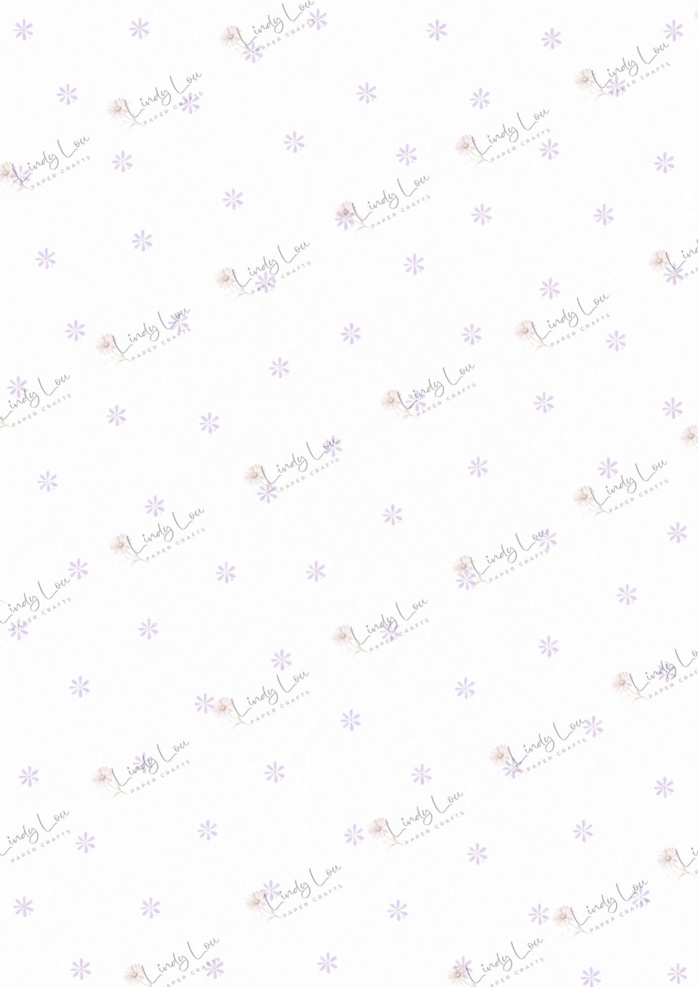A4 Paper Collection - Lilac Lane