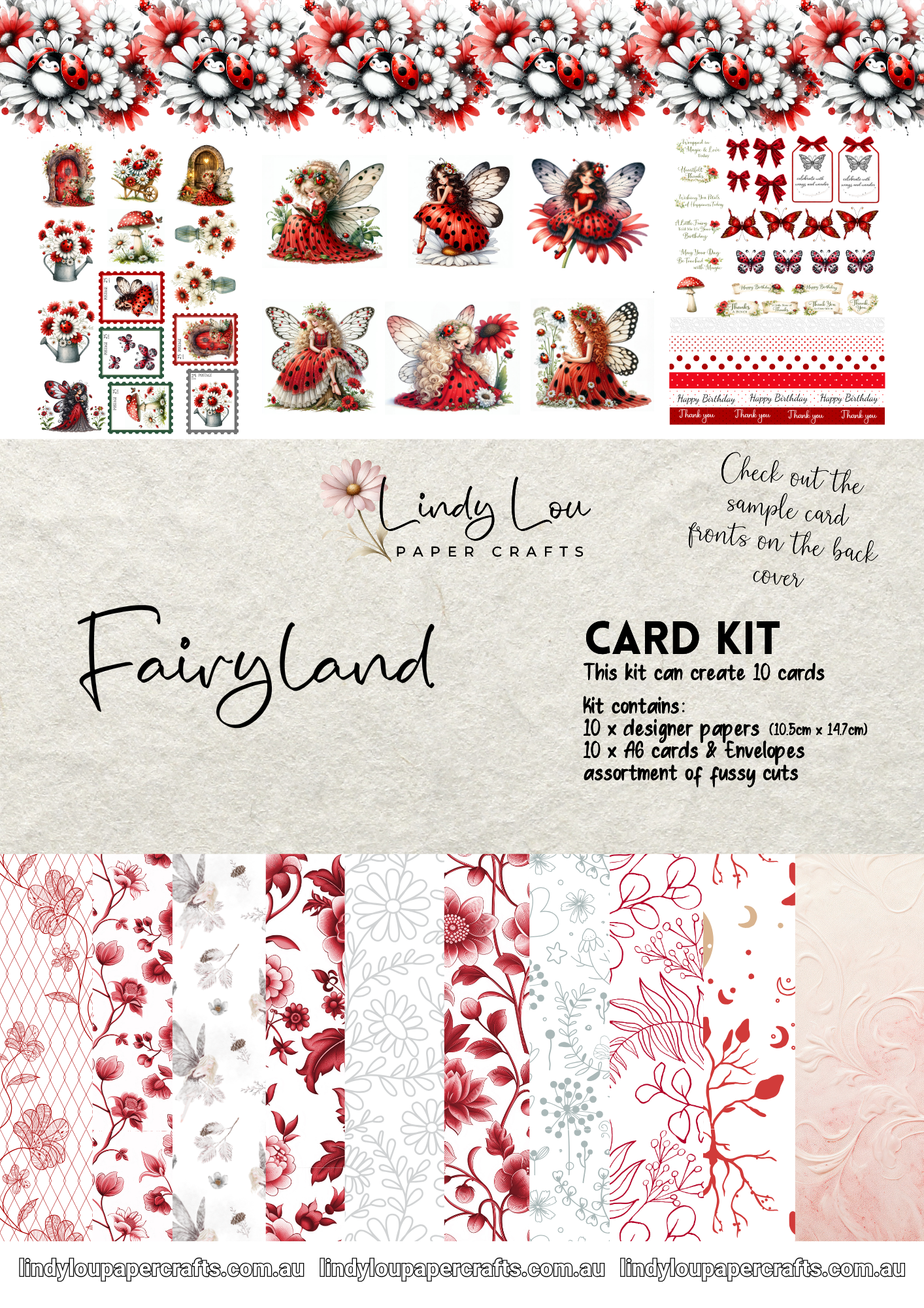A6 Card Kit - Fairyland