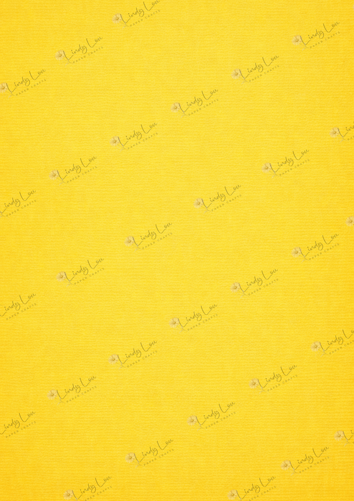 A4 Single Sheet - Devine Divas - Devine Yellow