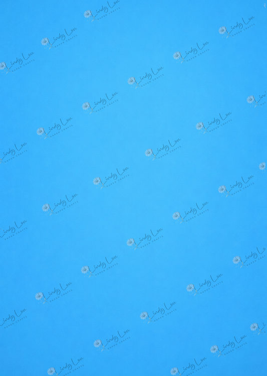A4 Single Sheet - Absolutely Fabulous - Fabulous Blue
