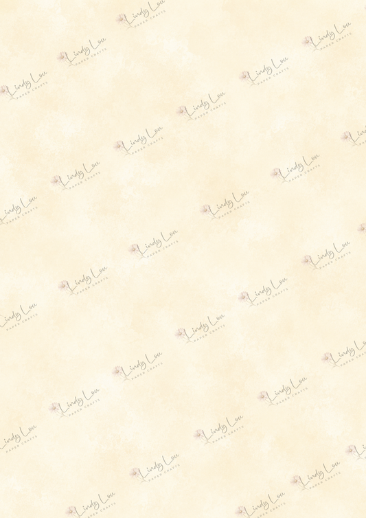 A4 Single Sheet - Mum's Daffodils - Cream Cloud