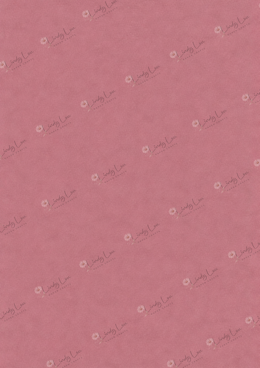 A4 Single Sheet - Burgundy & Blue- Dusty Rose