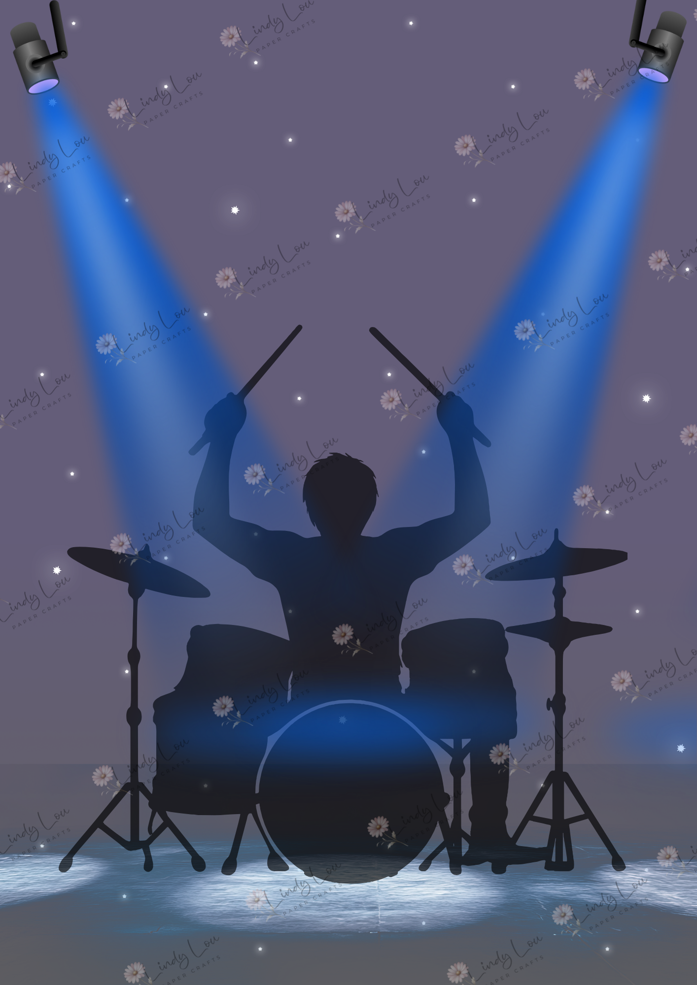 A4 Single Sheet - Man Made Memories - Music Man