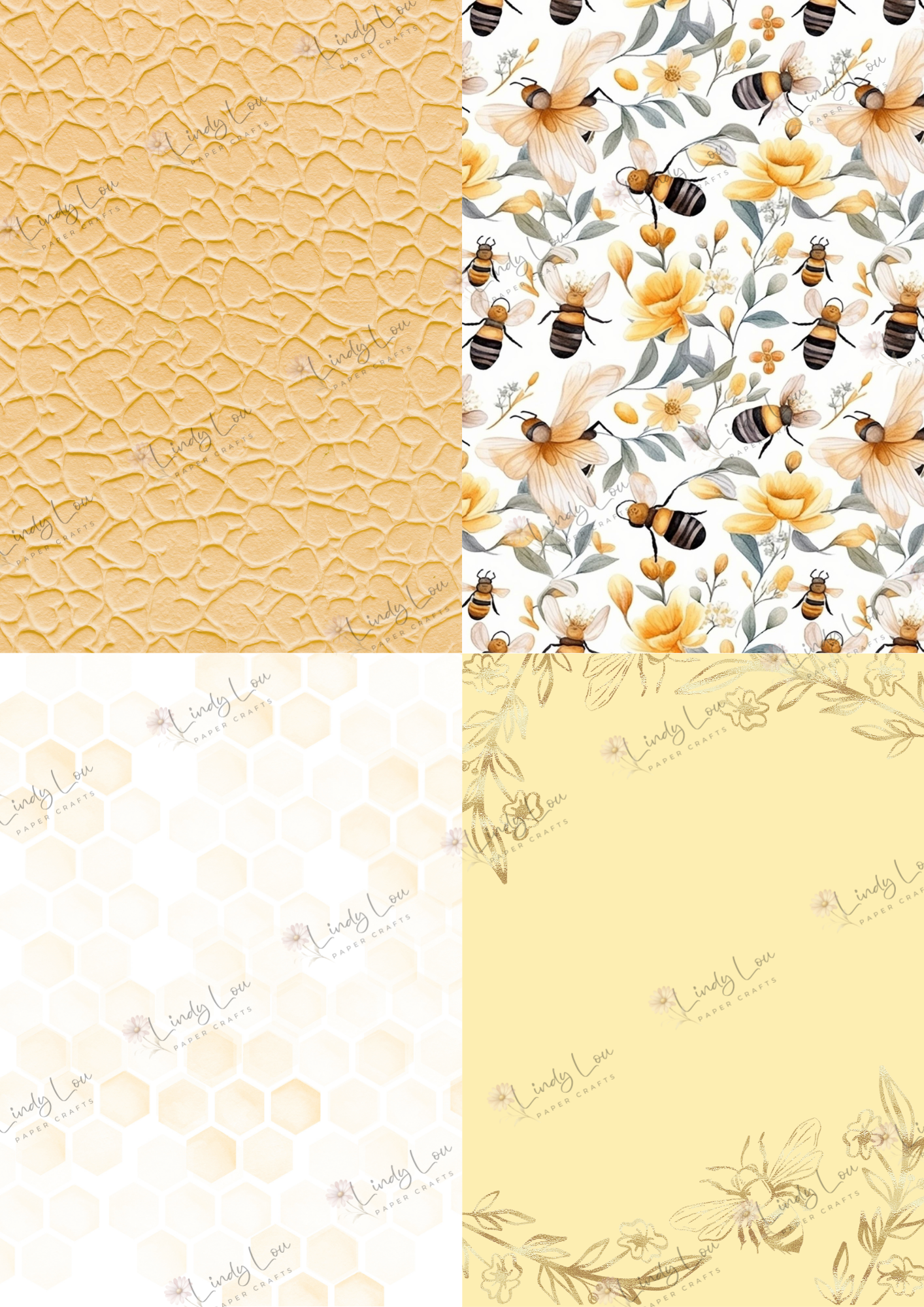 A6 Card Kit - Little Bee