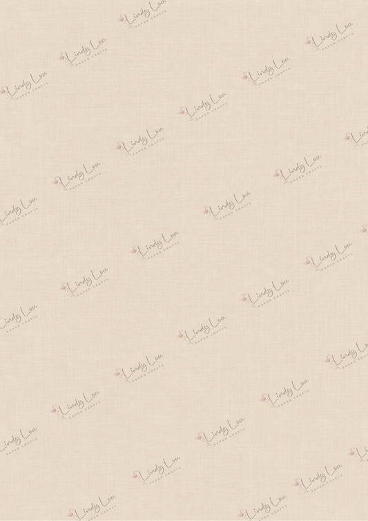 A4 Single Sheet - Boho Baby - Boho Cream