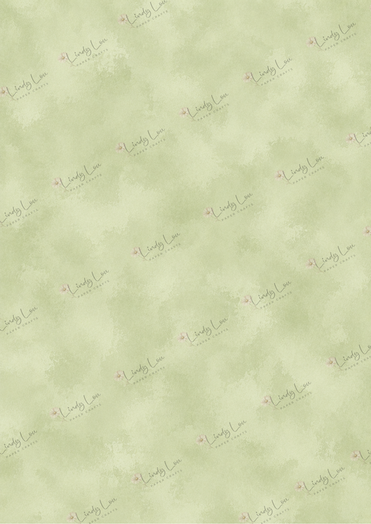 A4 Single Sheet - Mum's Daffodils - Dappled Sage