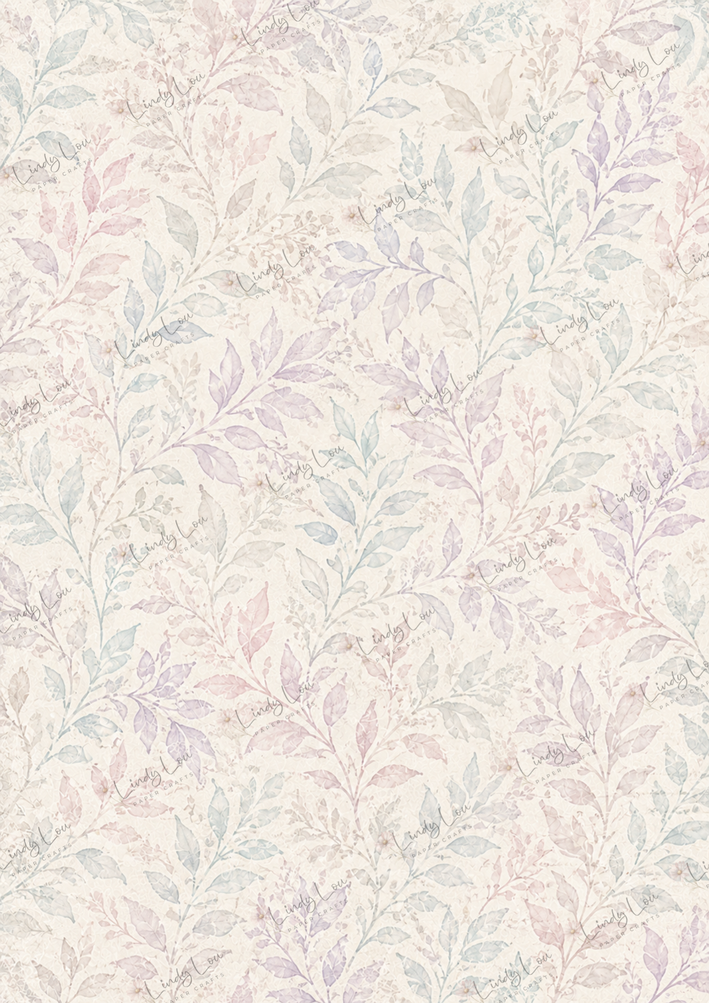 A4 Single Sheet - Blooming Grace - Harmony