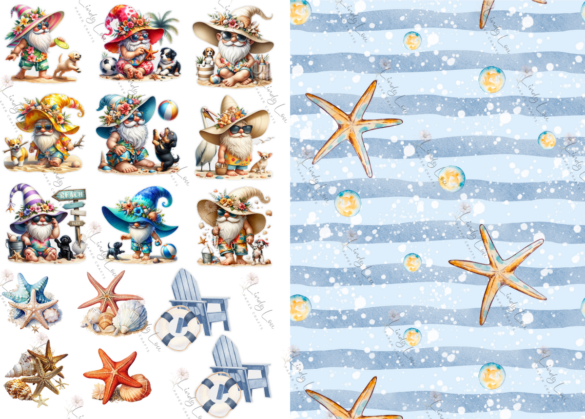 A4 Paper Collection - Beach Day Buddies
