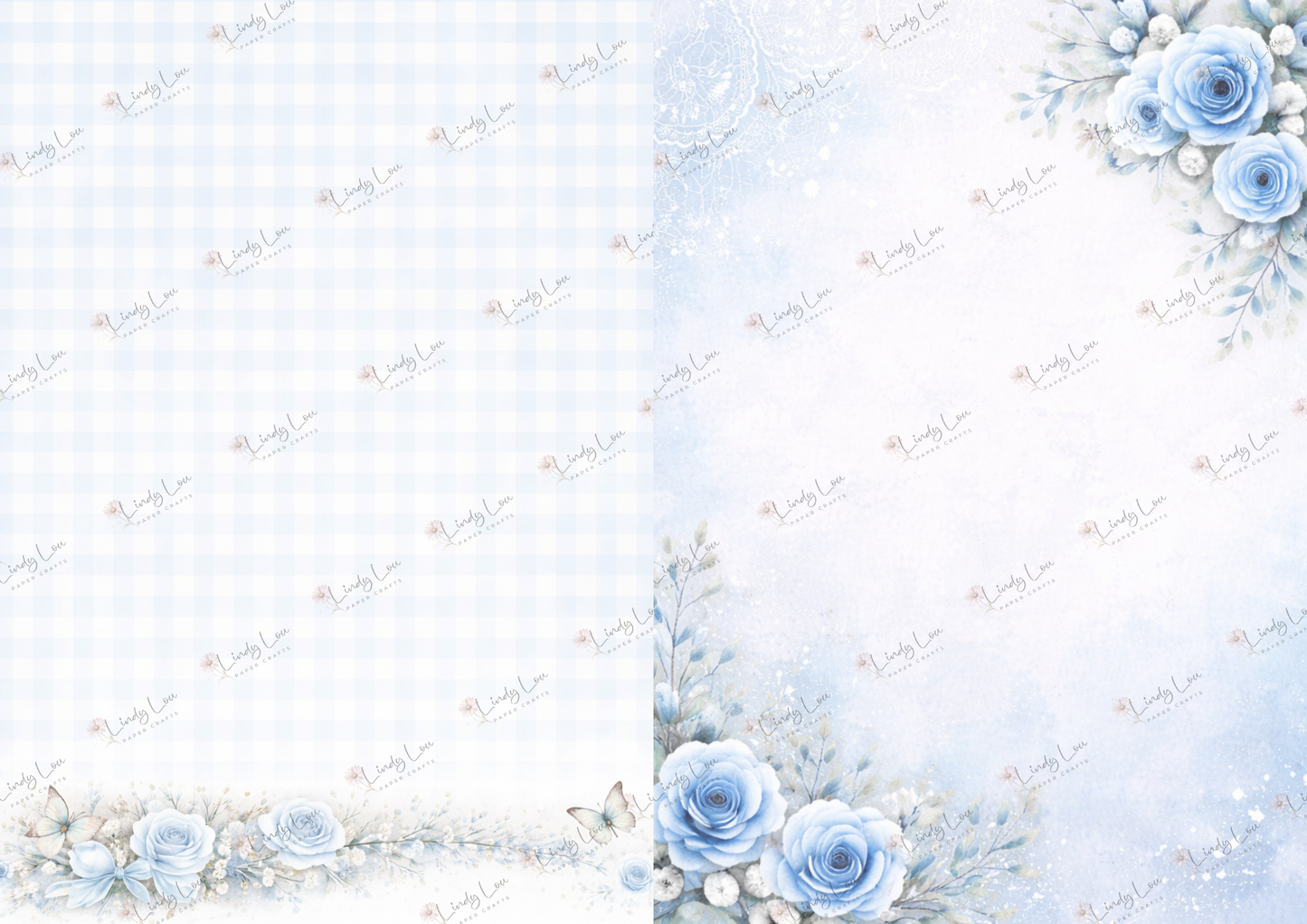 A4 Paper Collection - Whispers in Blue