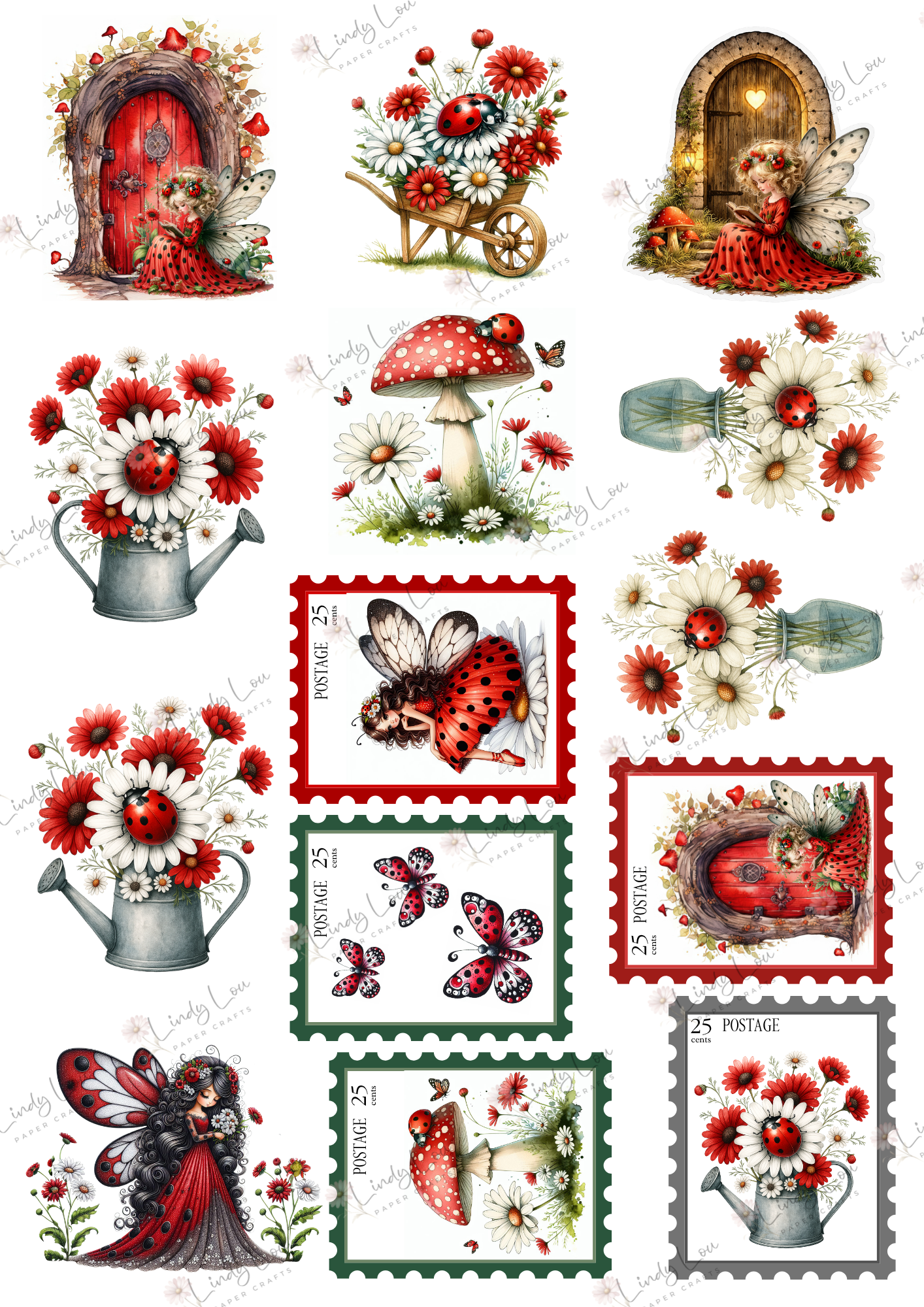 A6 Card Kit - Fairyland
