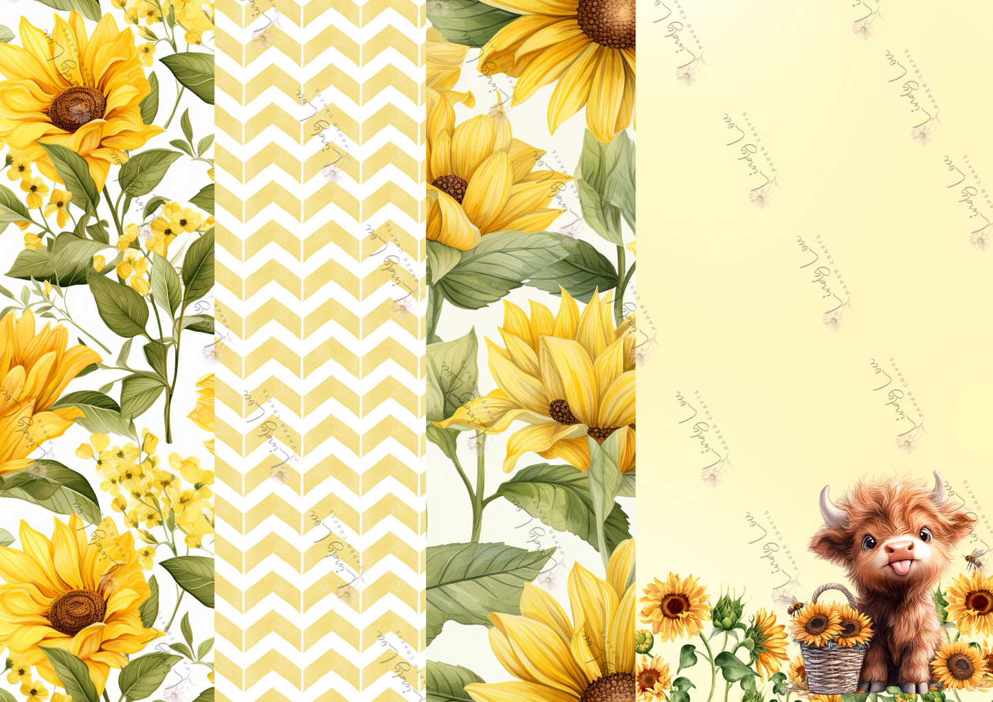 A4 Paper Collection - Sunshine & Moo
