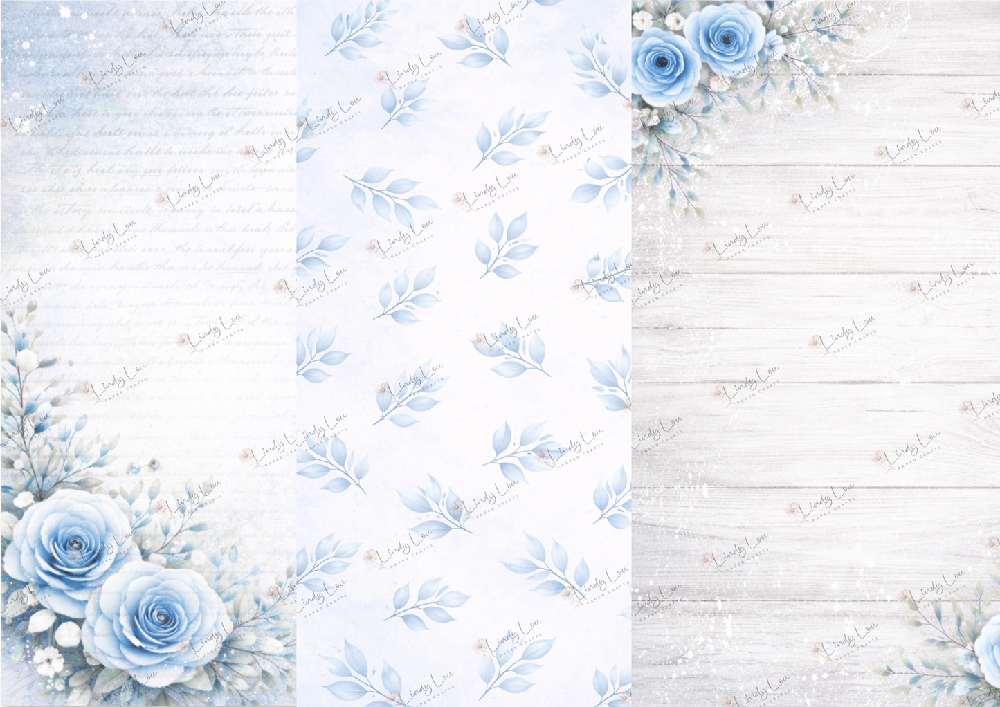 A4 Paper Collection - Whispers in Blue