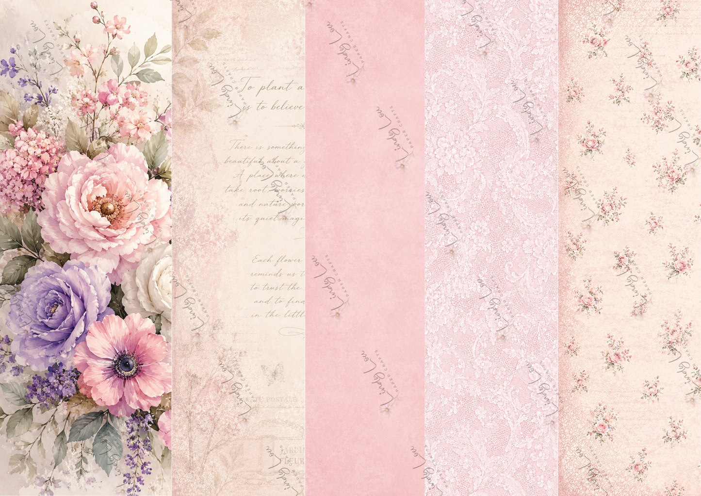 A4 Paper Collection - Blooming Grace