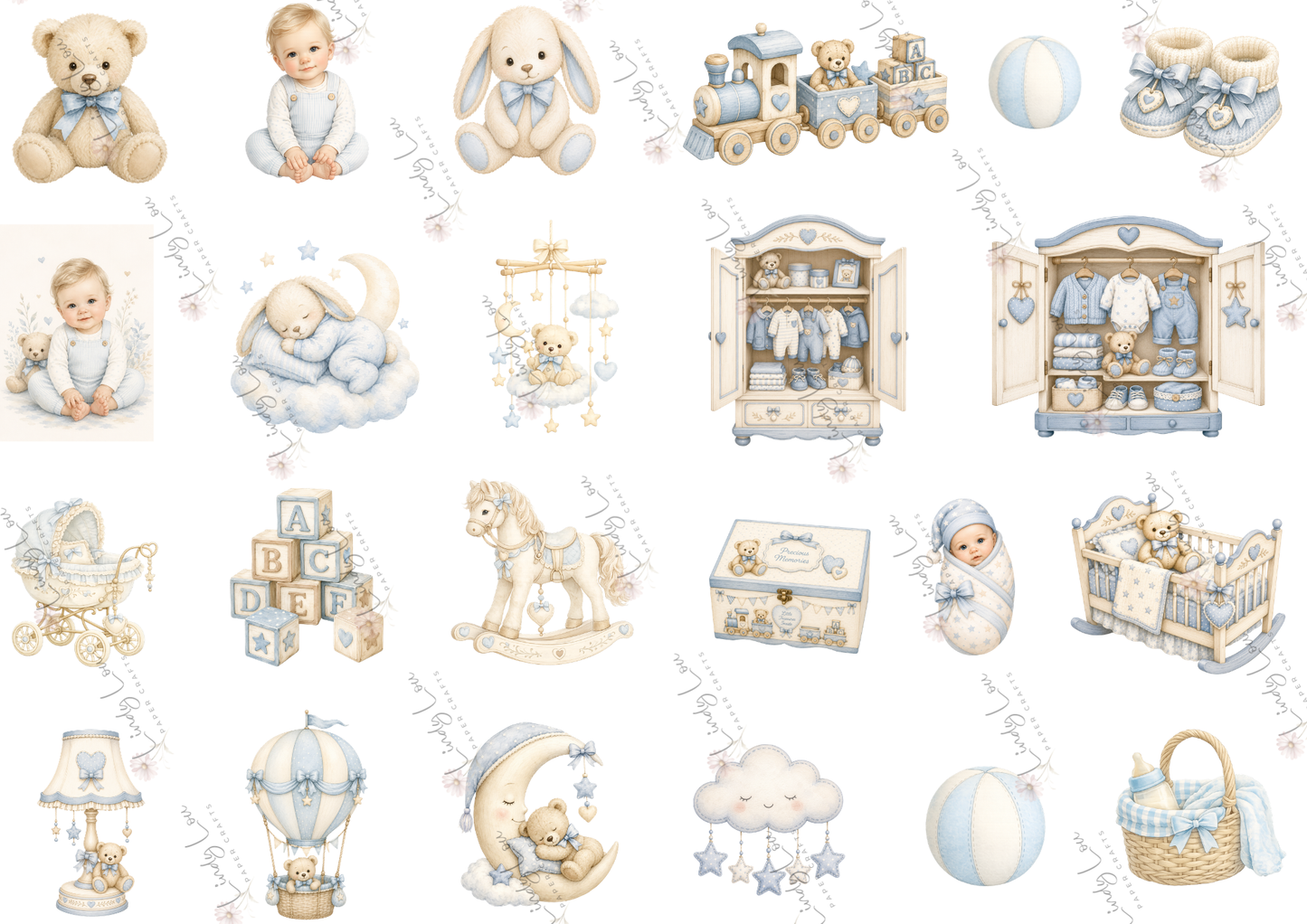 A4 Paper Collection - Baby Boy