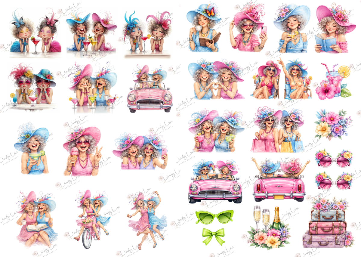 A4 Paper Collection - Absolutely Fabulous