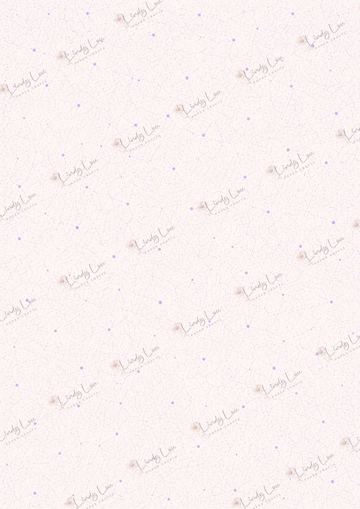 A4 Paper Pack - a Little bit of Pretty - Lilac