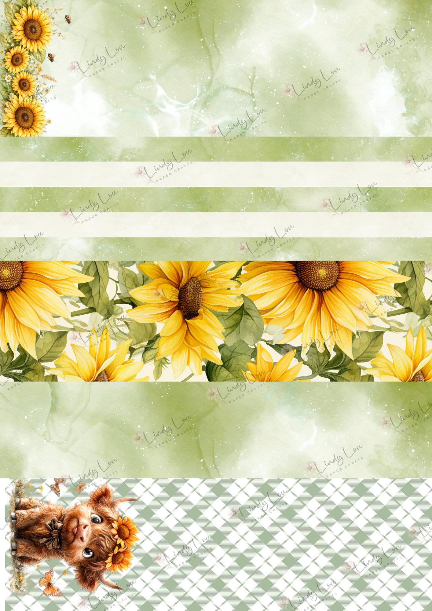A4 Paper Collection - Sunshine & Moo