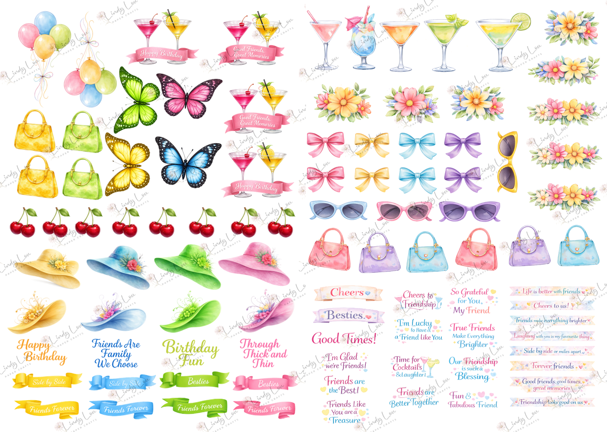 A4 Paper Collection - Absolutely Fabulous