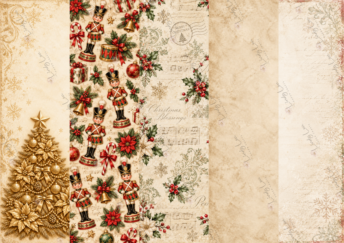 A4 Paper Pack - Christmas Past