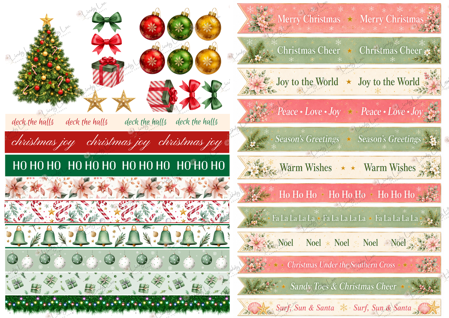 A4 Paper Collection - Aussie Christmas