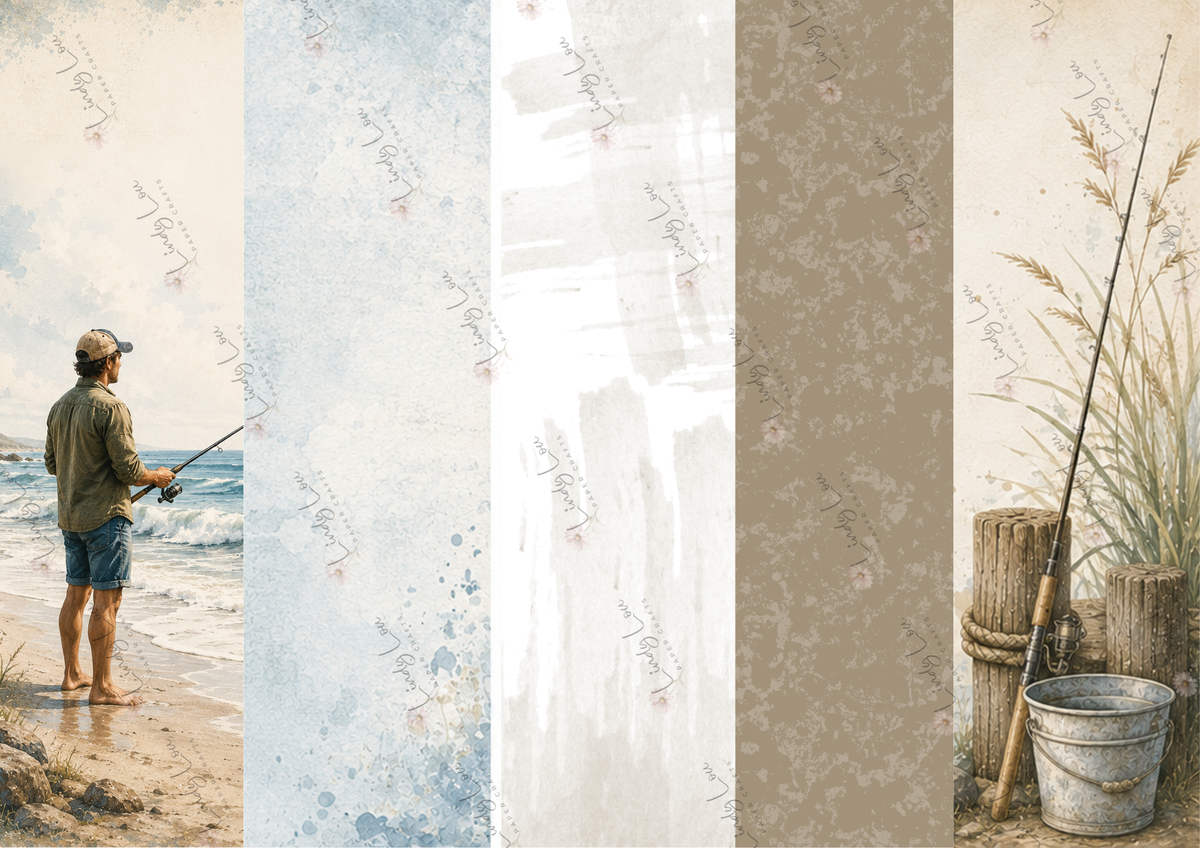 A4 Paper Collection - Gone Fishing