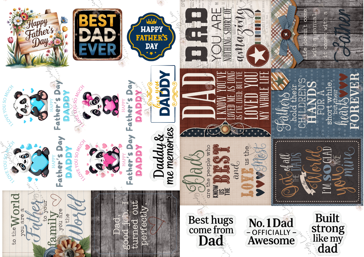 A4 Paper Collection - Man Made Memories