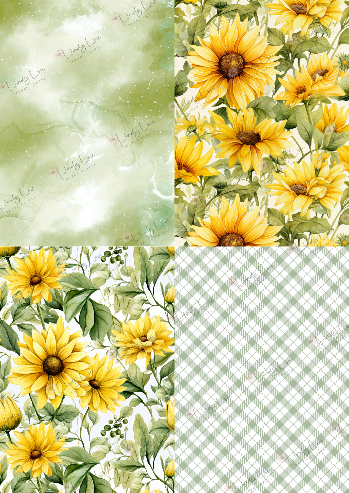 A6 Card Kit - Sunshine & Moo