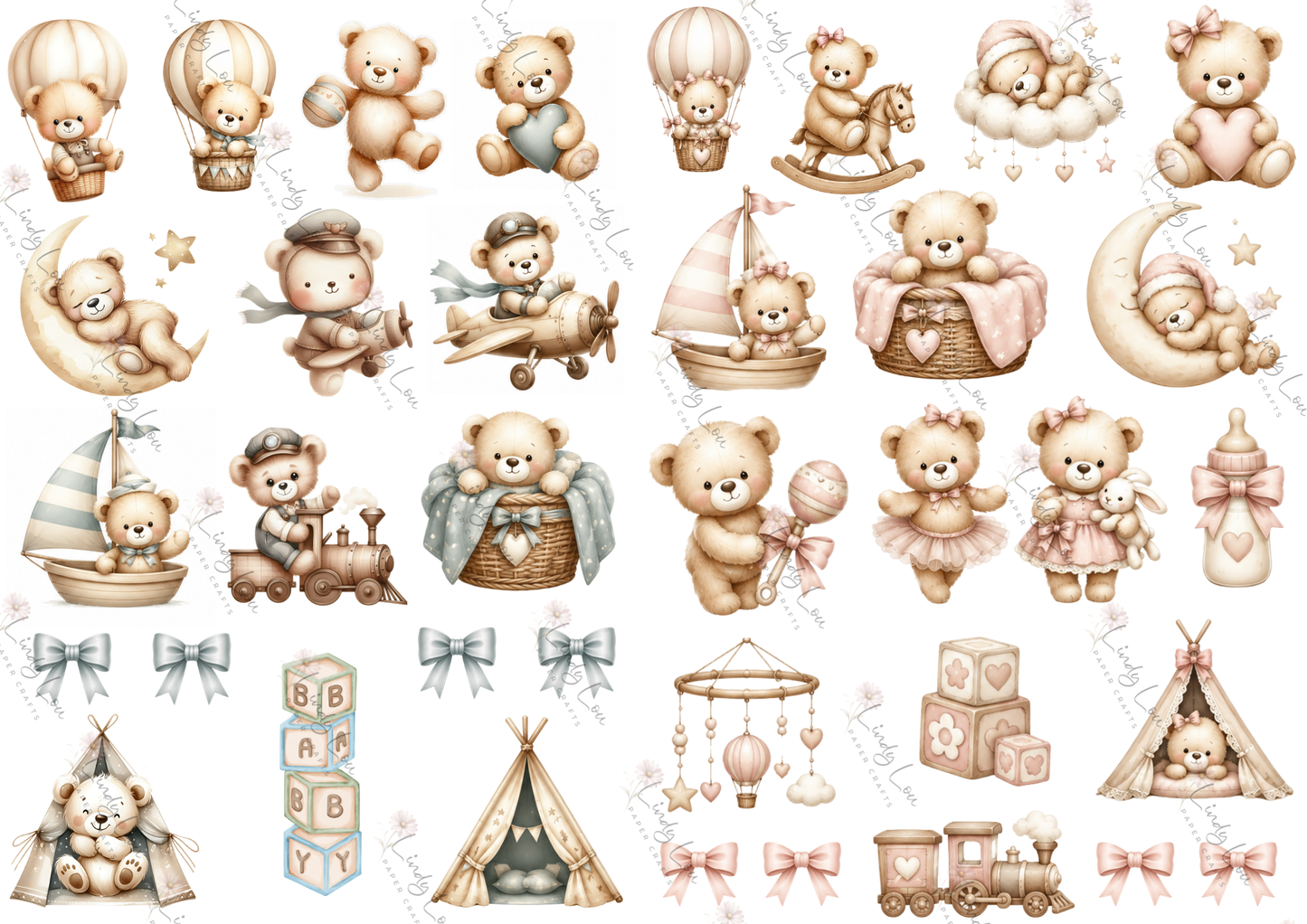 A4 Paper Collection - Boho Baby