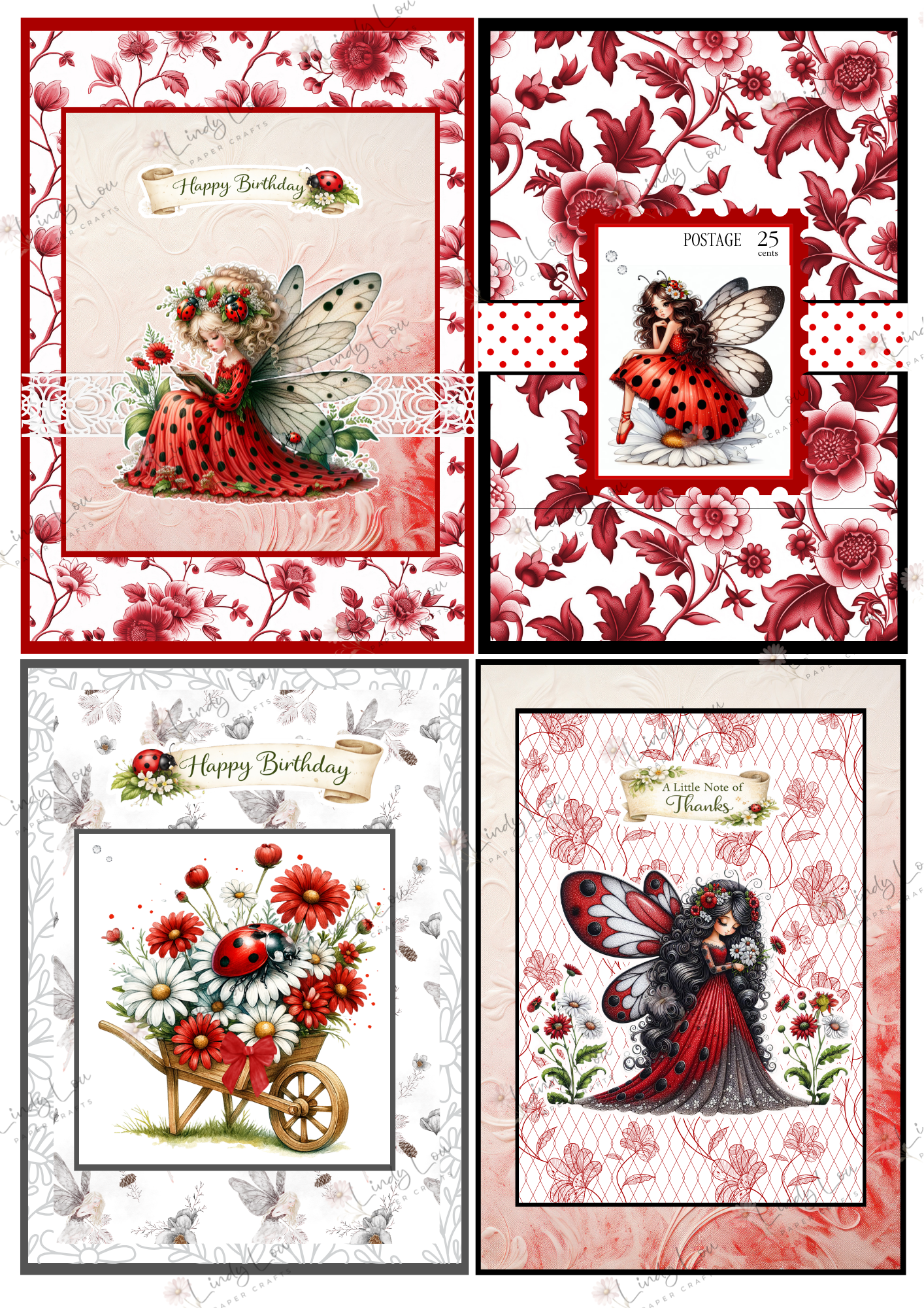 A6 Card Kit - Fairyland