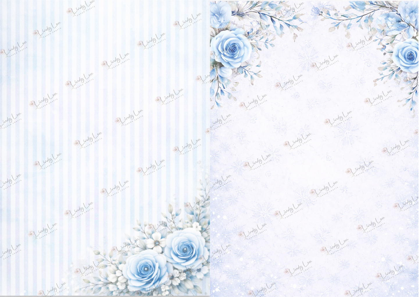 A4 Paper Collection - Whispers in Blue