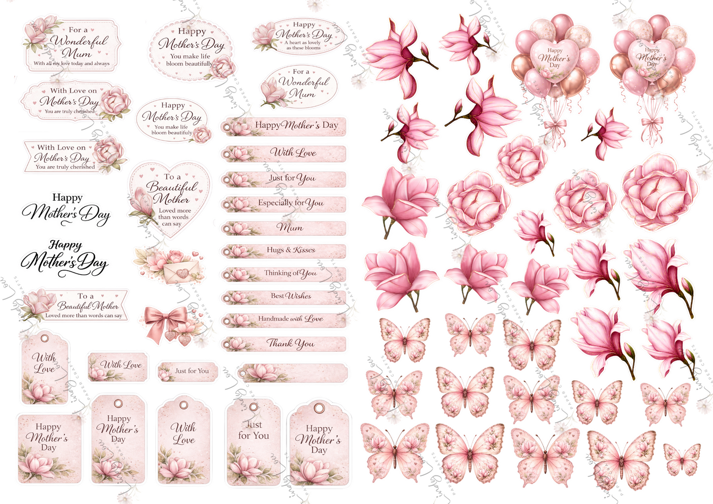 A4 Paper Collection - Mother's Day