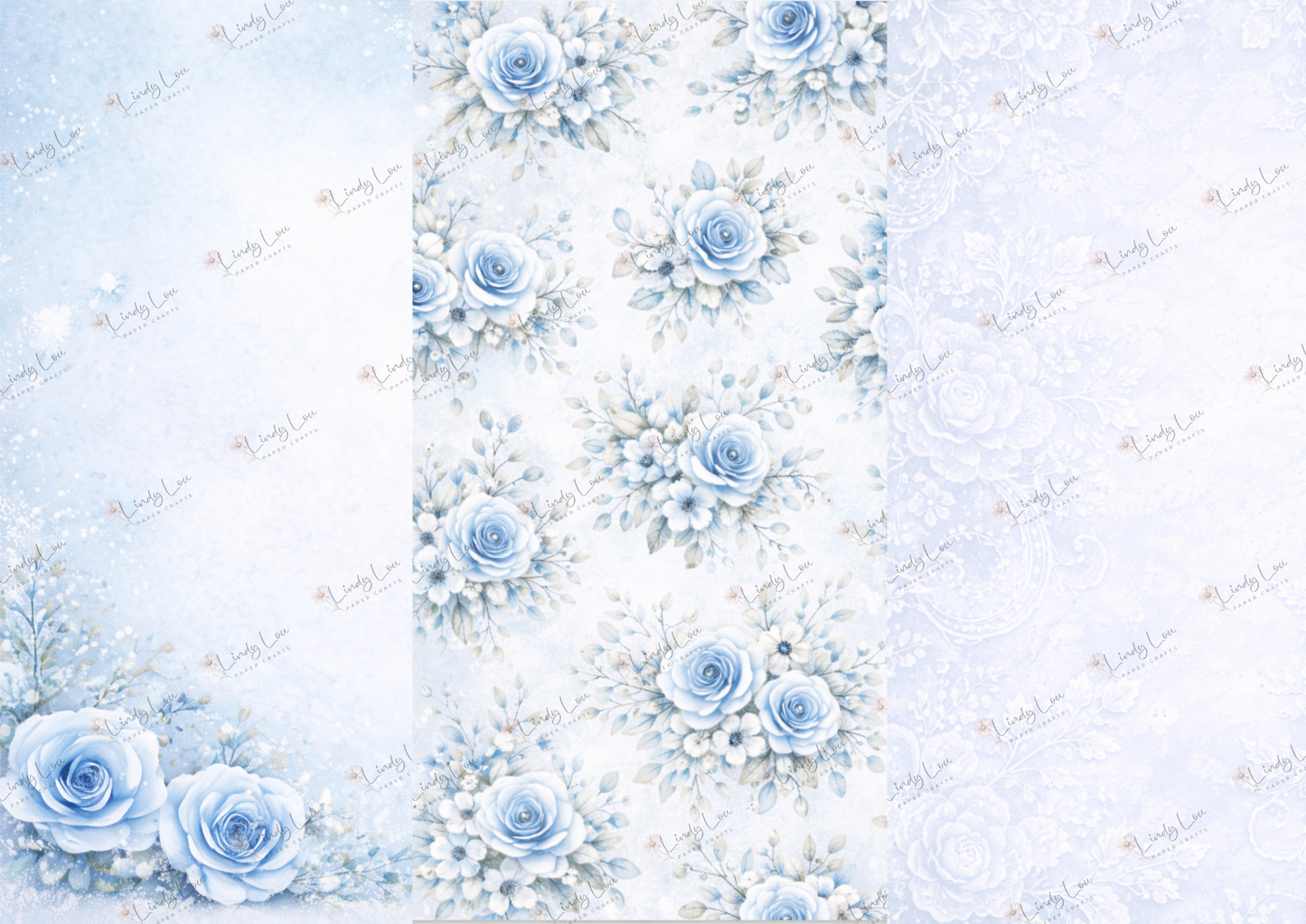 A4 Paper Collection - Whispers in Blue