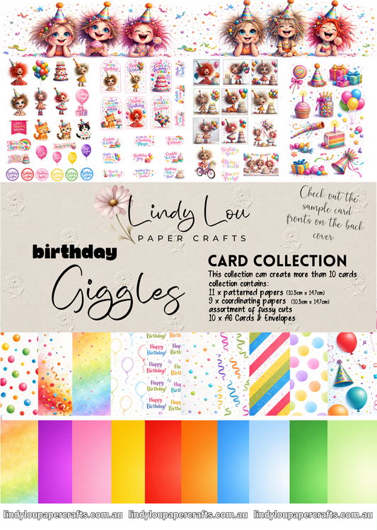 A6 Card Collection - Birthday Giggles