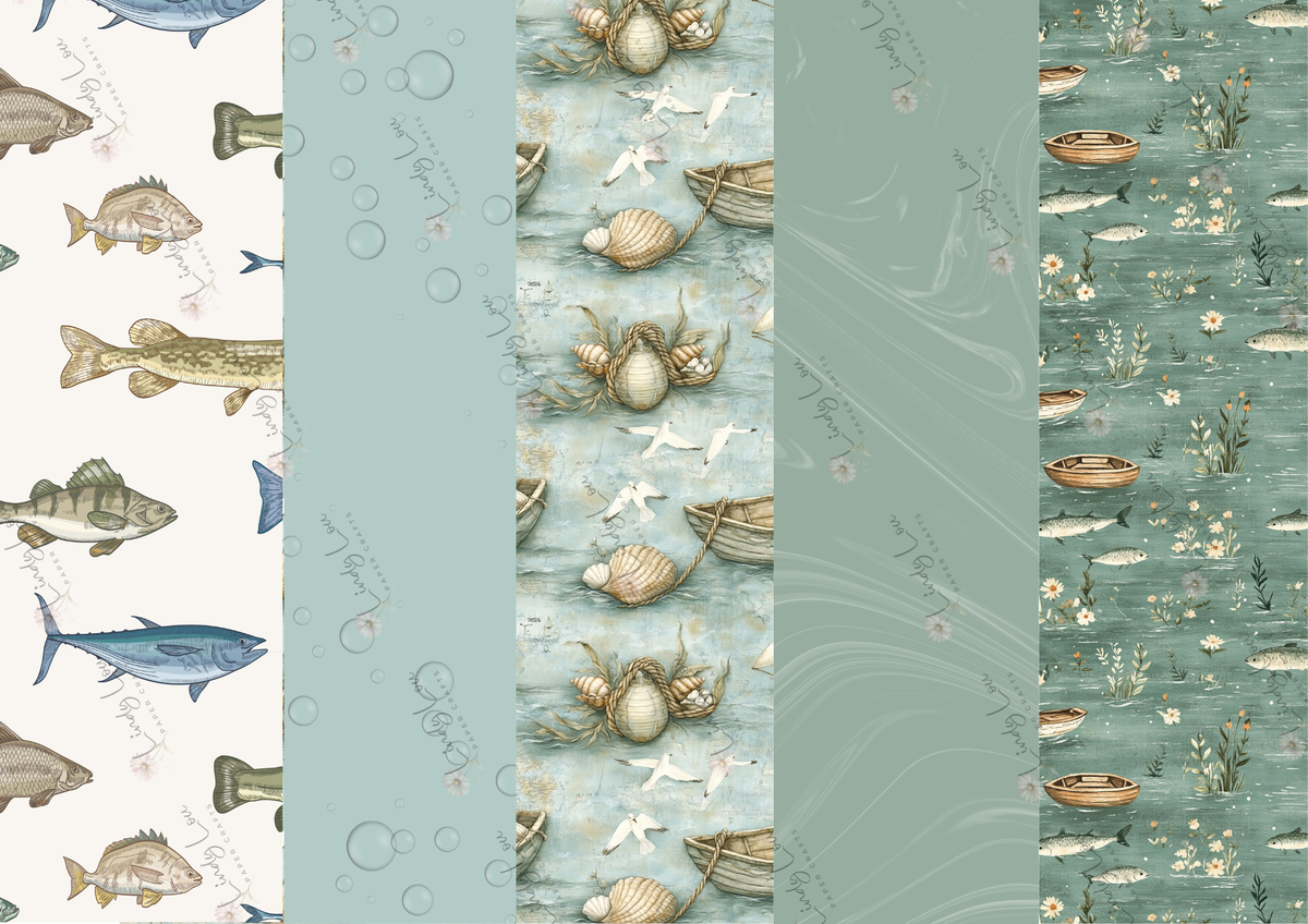 A4 Paper Collection - Gone Fishing
