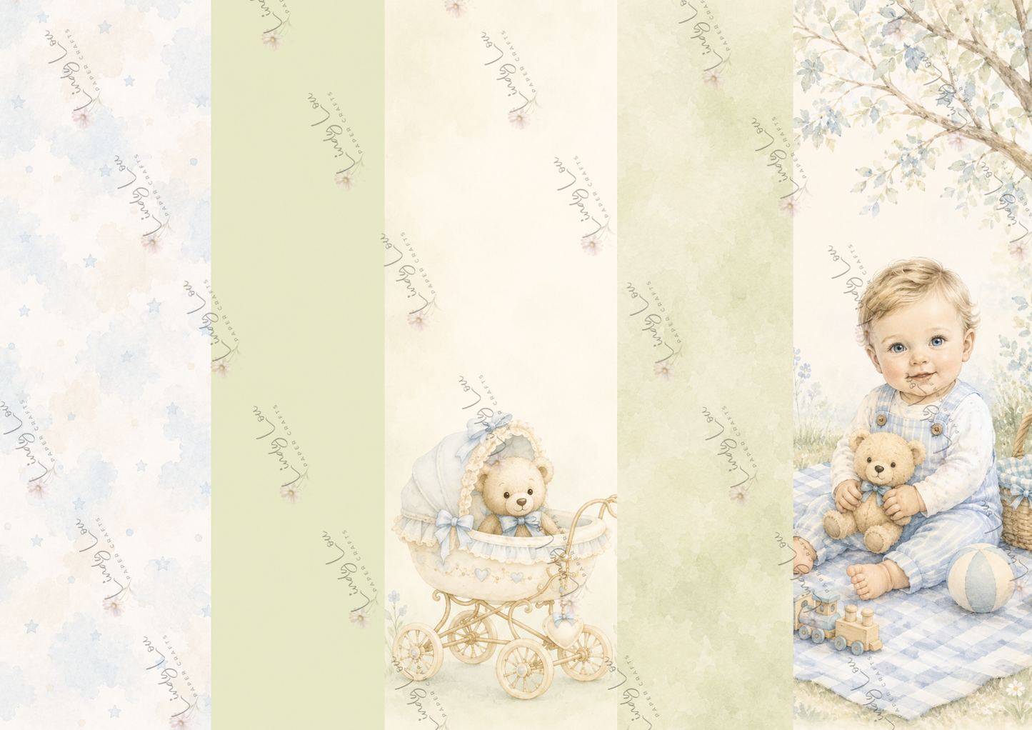 A4 Paper Collection - Baby Boy
