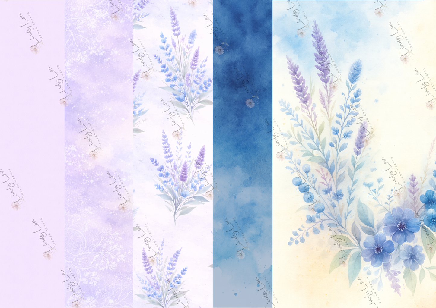 A4 Paper Collection - Blue Birds of Happiness