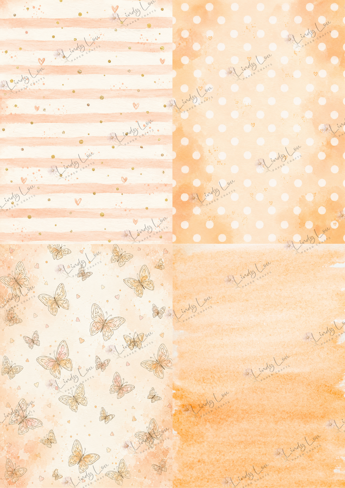 A6 Card Kit - Butterfly Kisses & Quirky Wishes