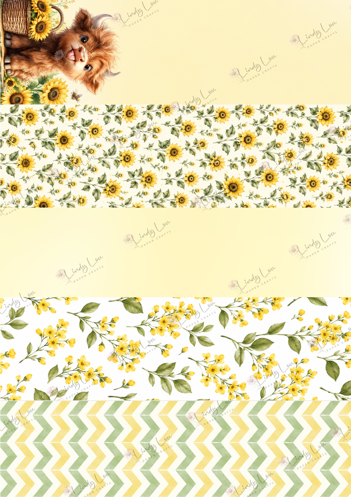 A4 Paper Collection - Sunshine & Moo