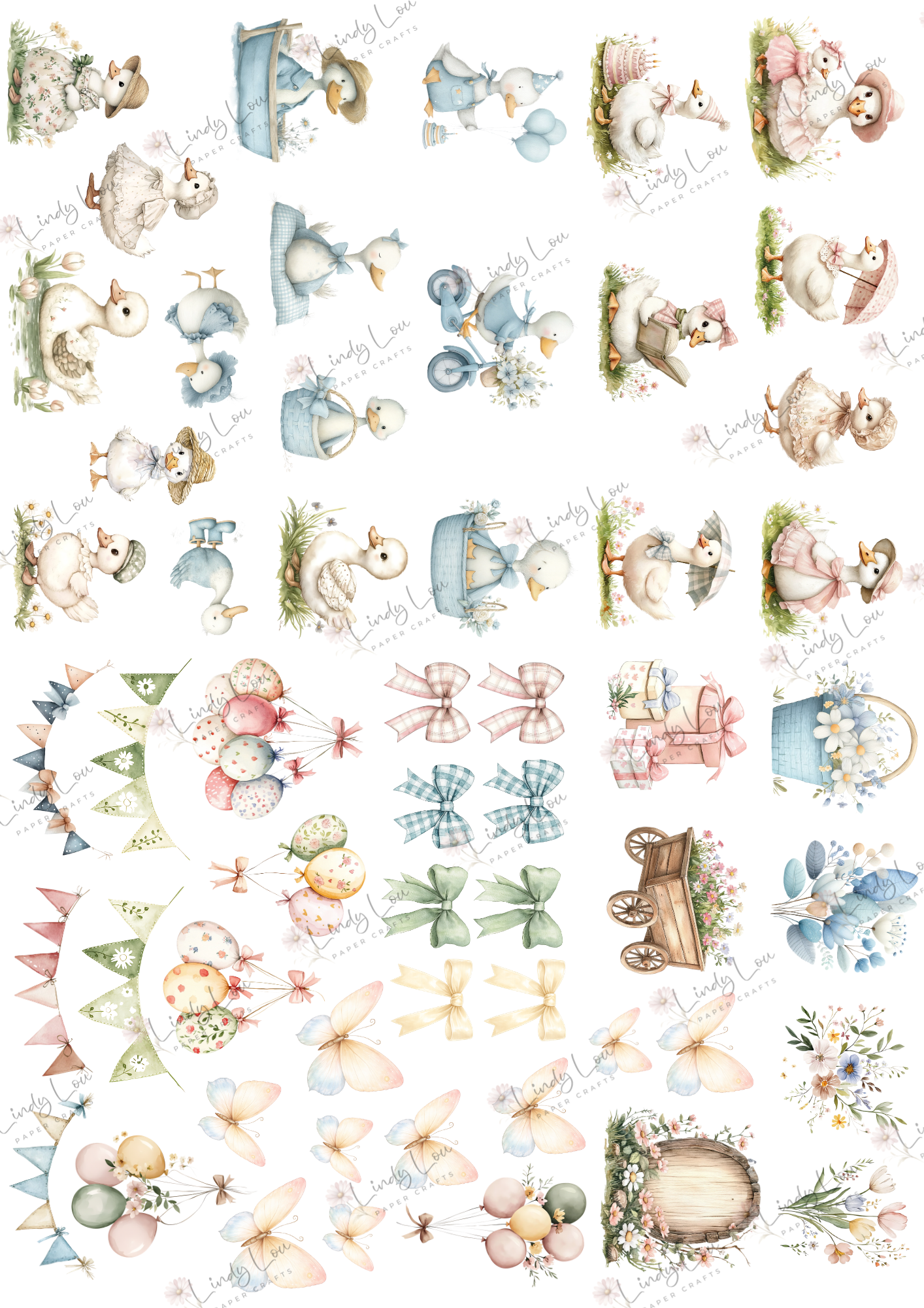 A4 Paper Collection - Little Goose Adventures