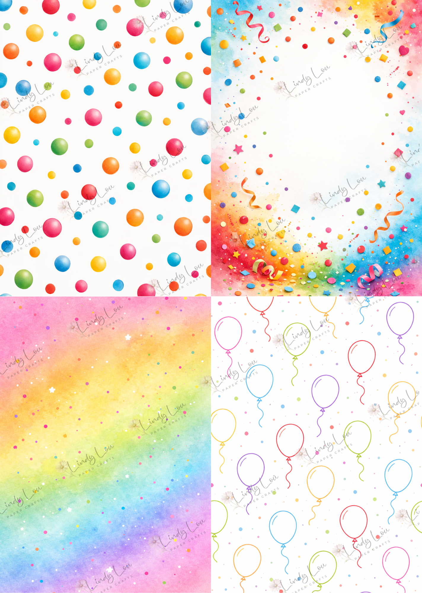 A6 Card Kit - Birthday Giggles