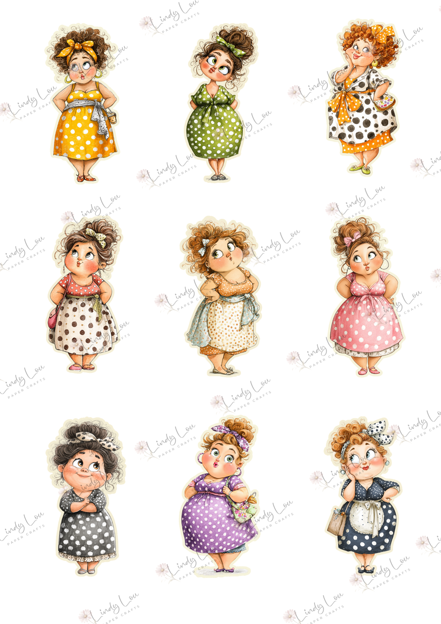 A6 Card Kit - Devine Divas