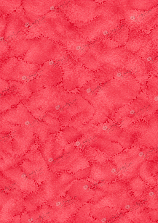 A4 Single Sheet - Native Whispers - Waratah Blush