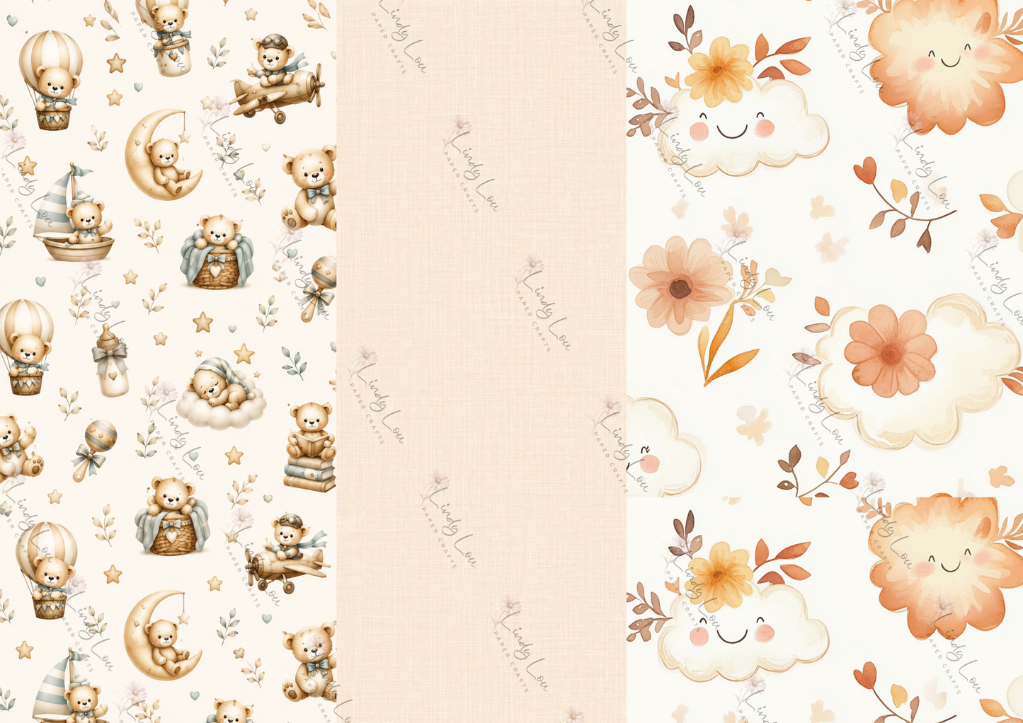 A4 Paper Collection - Boho Baby