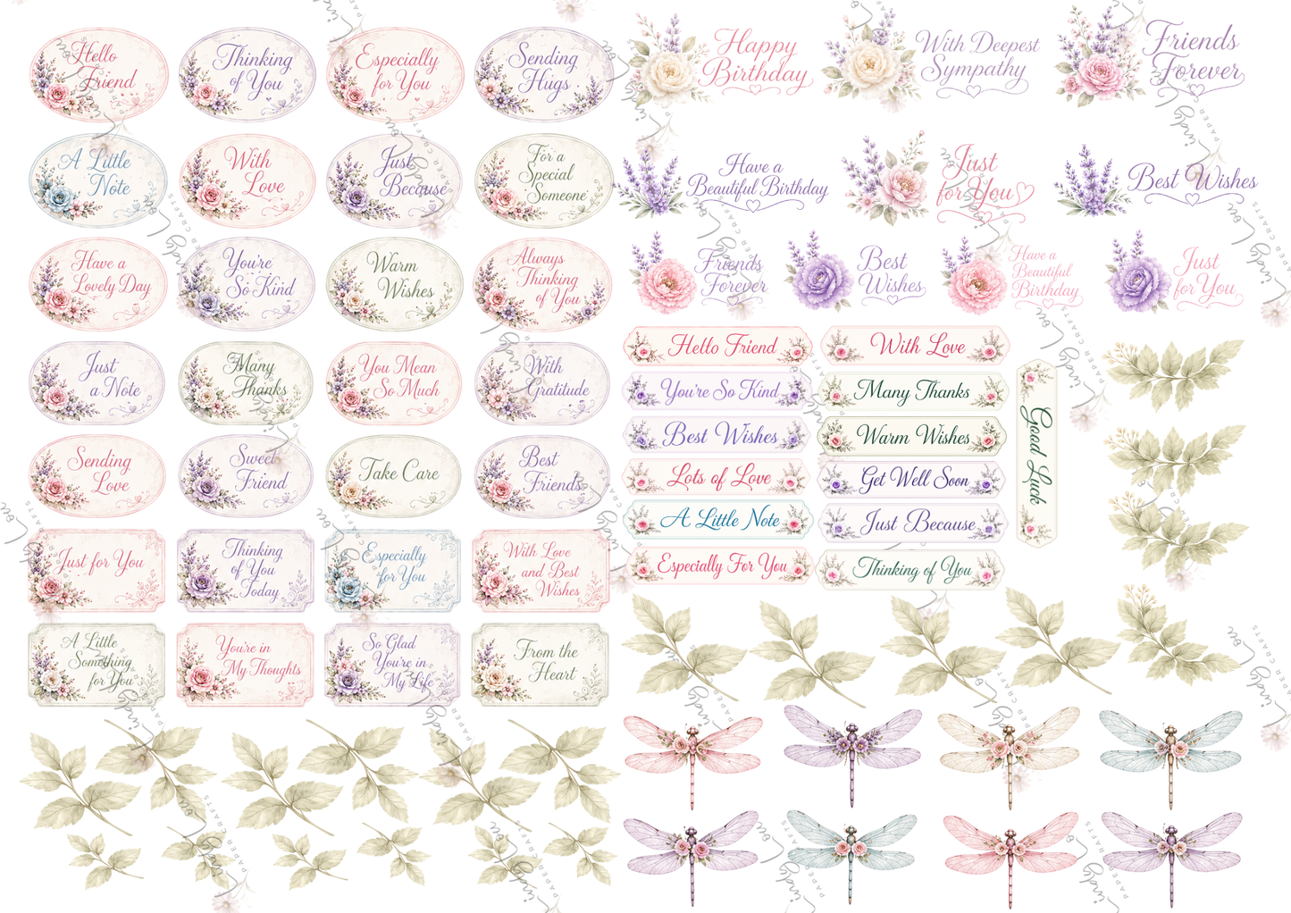 A4 Paper Collection - Blooming Grace