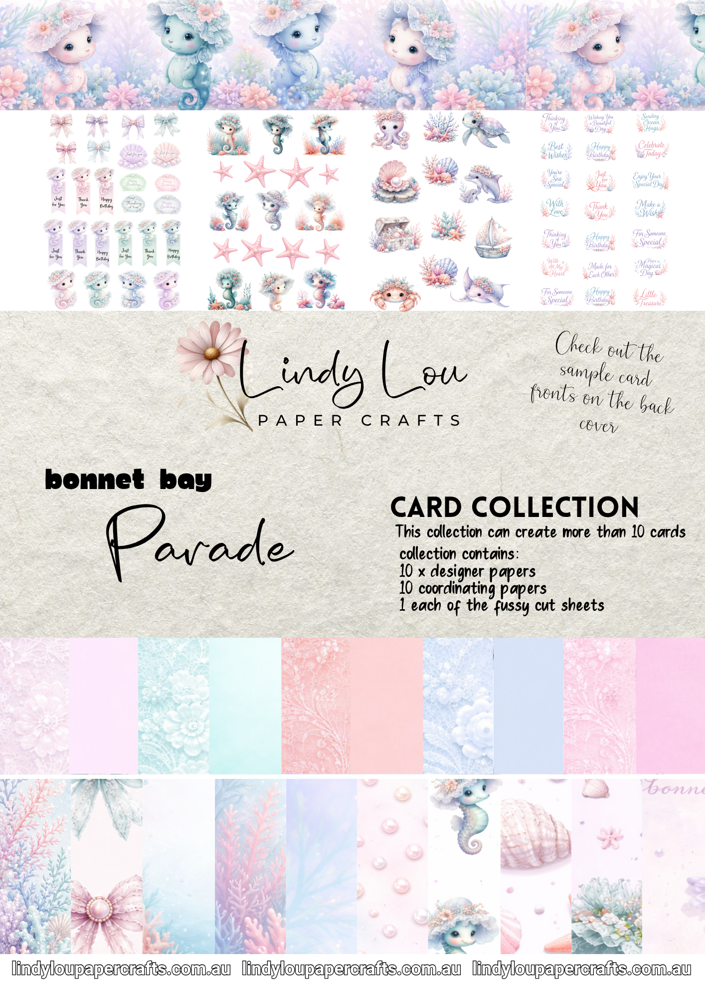 A6 Card Collection - Bonnet Bay Parade