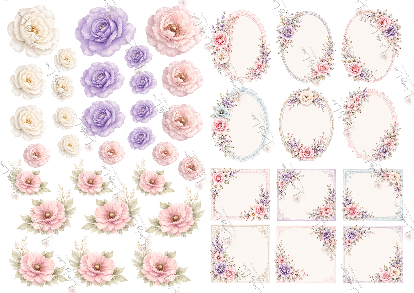 A4 Paper Collection - Blooming Grace